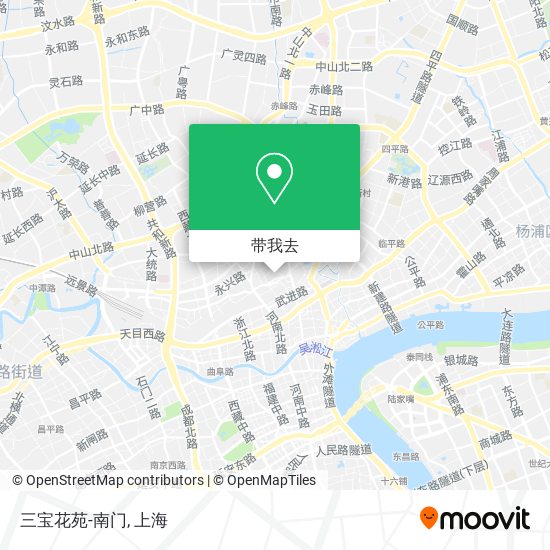 三宝花苑-南门地图