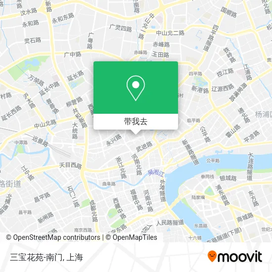 三宝花苑-南门地图