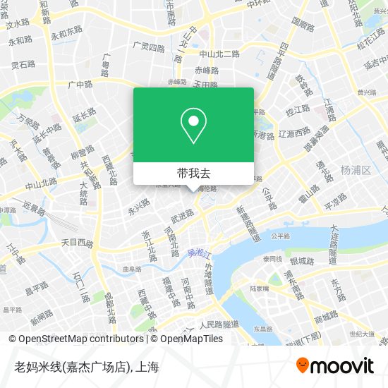 老妈米线(嘉杰广场店)地图