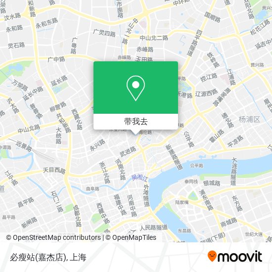 必瘦站(嘉杰店)地图