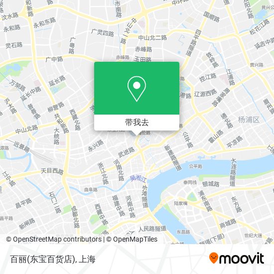 百丽(东宝百货店)地图