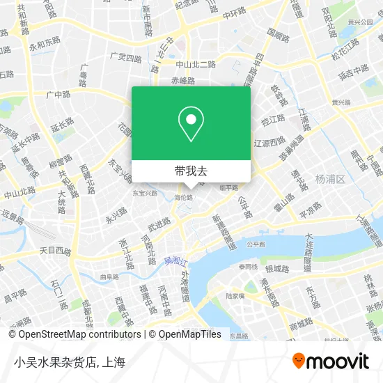 小吴水果杂货店地图