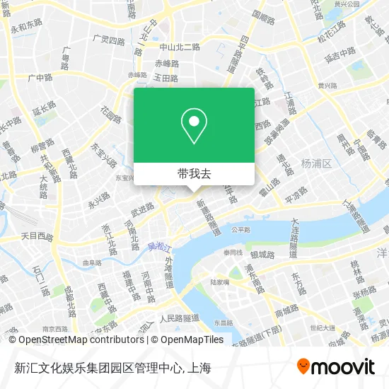 新汇文化娱乐集团园区管理中心地图
