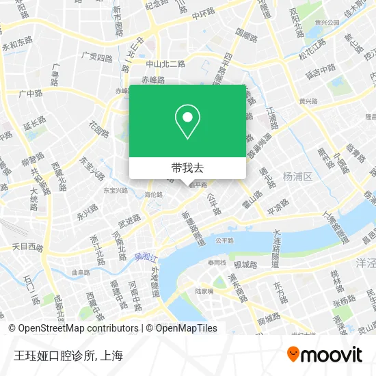 王珏娅口腔诊所地图
