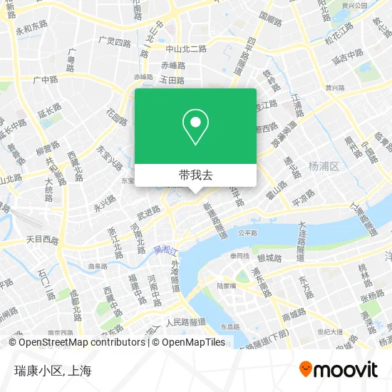 瑞康小区地图