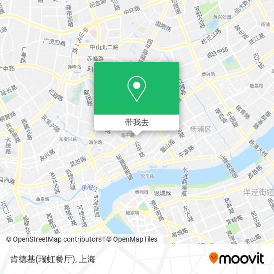 肯德基(瑞虹餐厅)地图