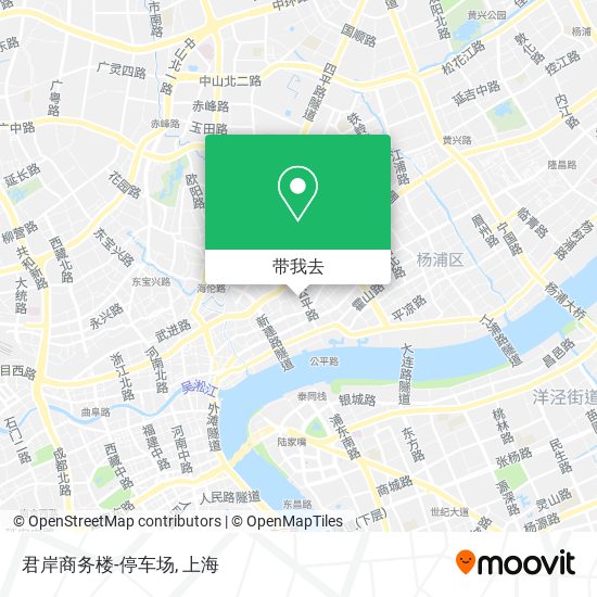 君岸商务楼-停车场地图
