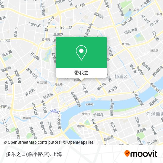 多乐之日(临平路店)地图