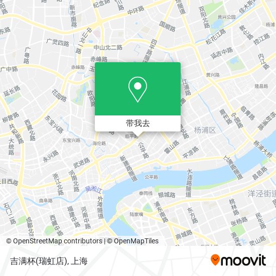 吉满杯(瑞虹店)地图