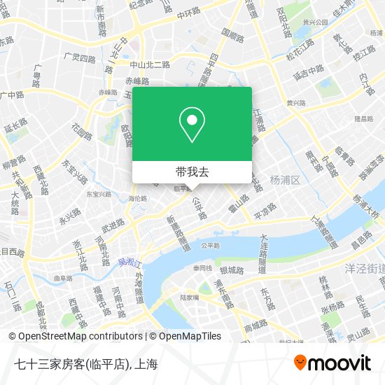 七十三家房客(临平店)地图
