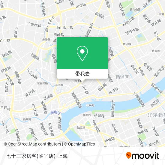 七十三家房客(临平店)地图