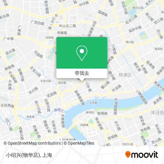 小绍兴(物华店)地图