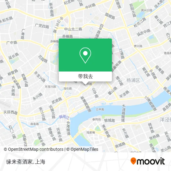 缘来斋酒家地图