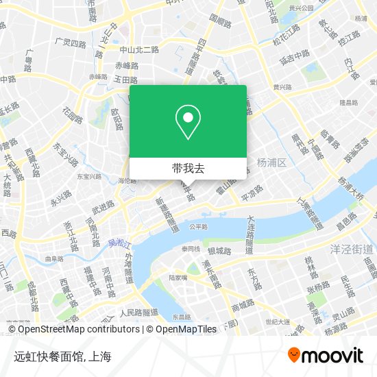 远虹快餐面馆地图