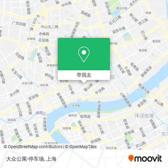 大众公寓-停车场地图