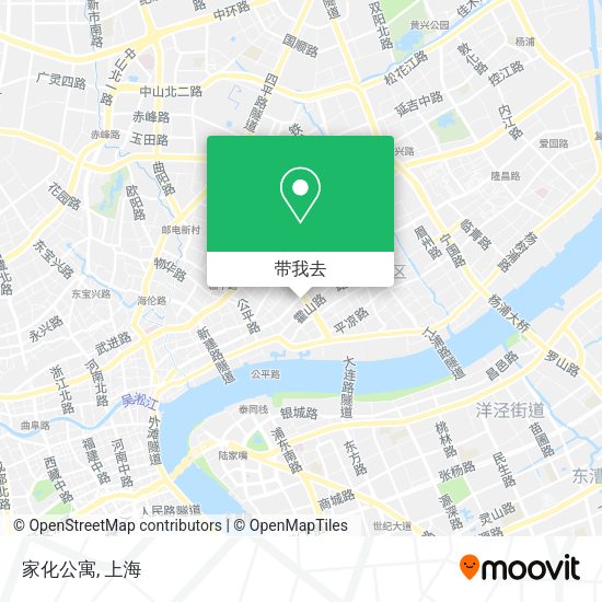 家化公寓地图