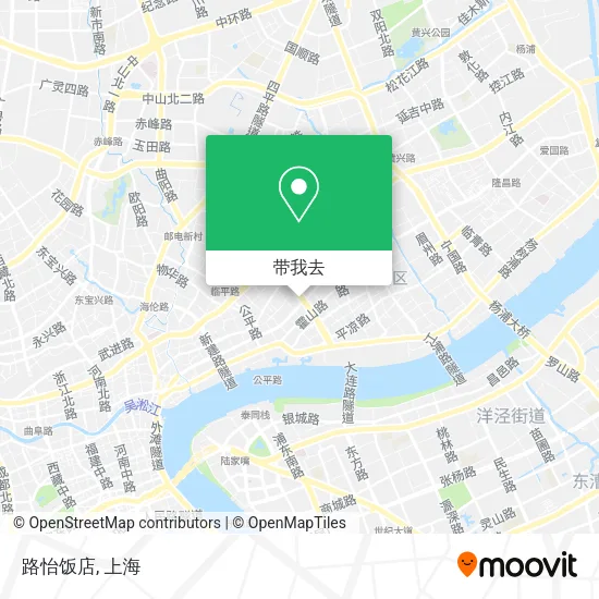 路怡饭店地图