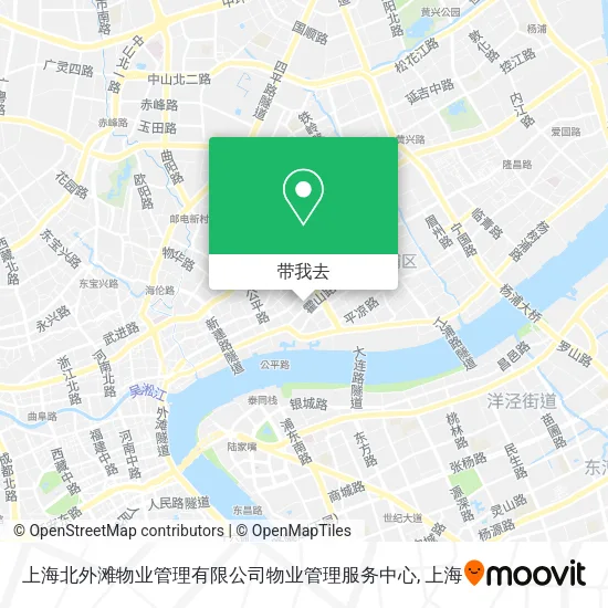 上海北外滩物业管理有限公司物业管理服务中心地图