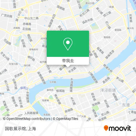 国歌展示馆地图