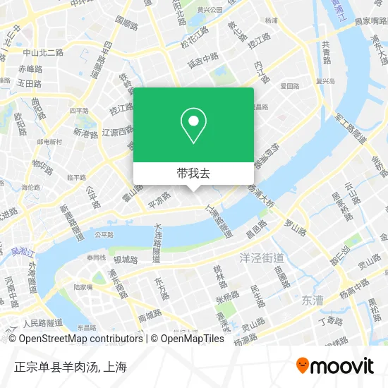 正宗单县羊肉汤地图