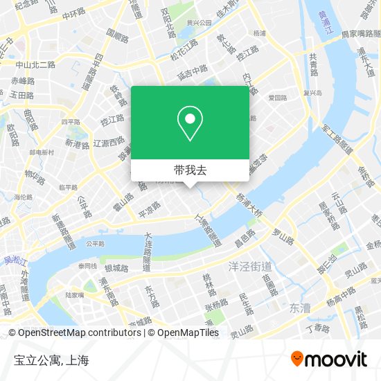 宝立公寓地图