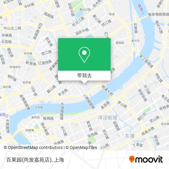 百果园(尚发嘉苑店)地图