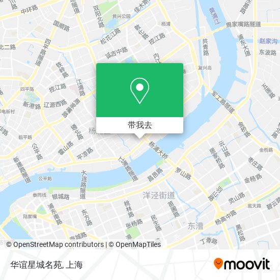 华谊星城名苑地图