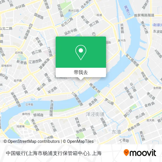 中国银行(上海市杨浦支行保管箱中心)地图