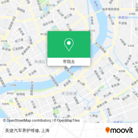 美捷汽车养护维修地图