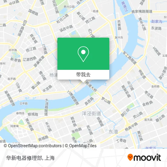 华新电器修理部地图