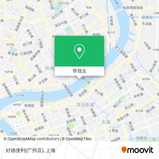 好德便利(广州店)地图