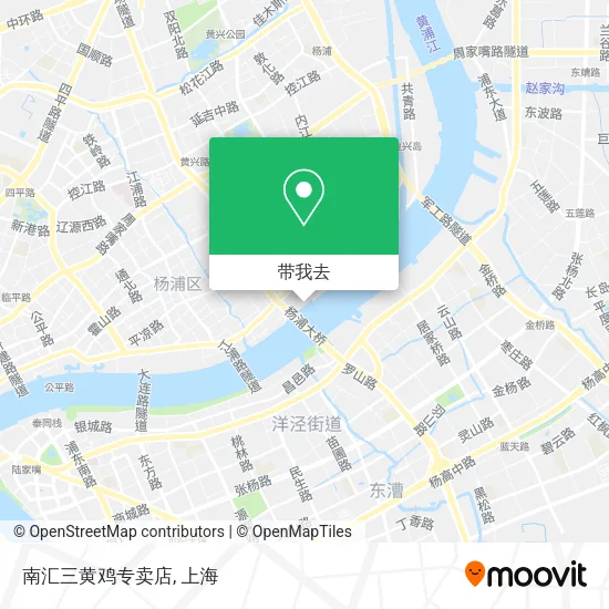 南汇三黄鸡专卖店地图