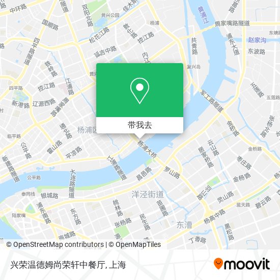 兴荣温德姆尚荣轩中餐厅地图