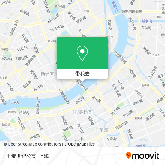 丰泰世纪公寓地图