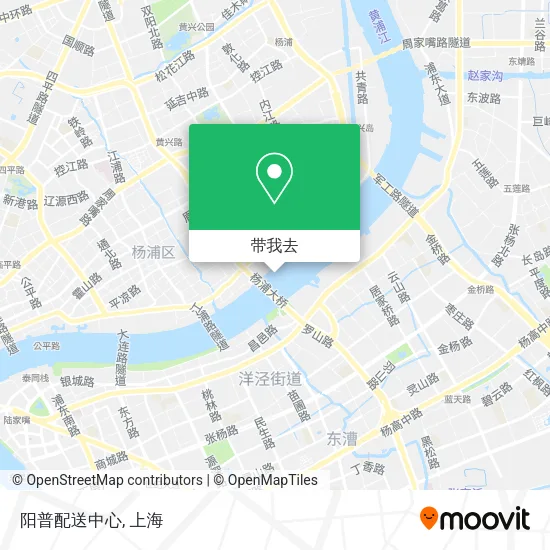 阳普配送中心地图