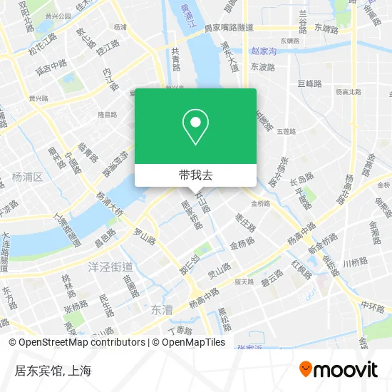 居东宾馆地图