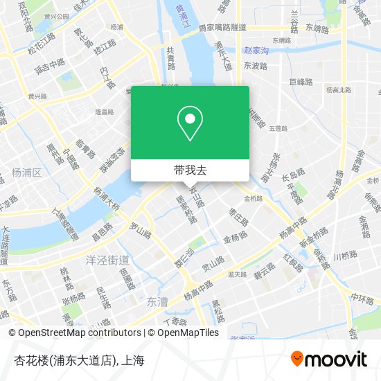杏花楼(浦东大道店)地图