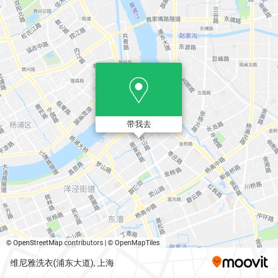 维尼雅洗衣(浦东大道)地图