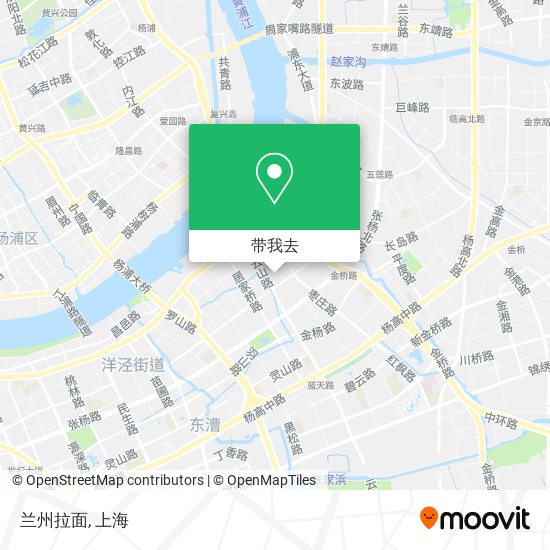 兰州拉面地图