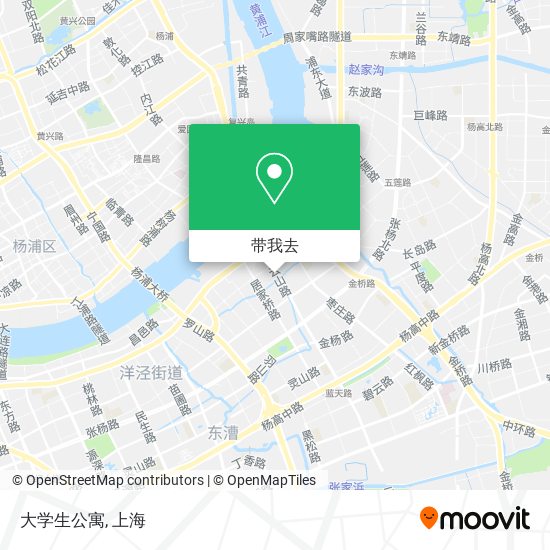 大学生公寓地图