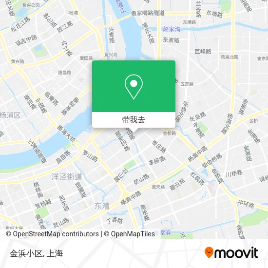 金浜小区地图