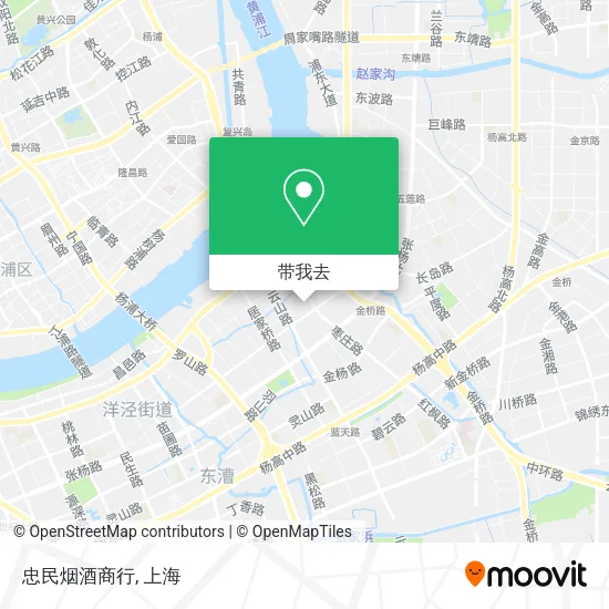 忠民烟酒商行地图