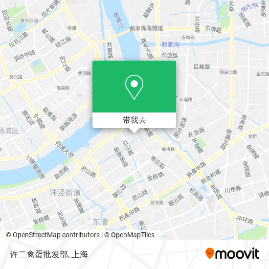 许二禽蛋批发部地图