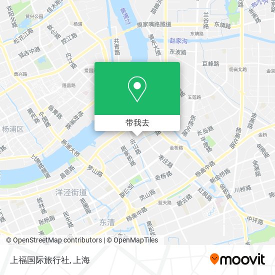 上福国际旅行社地图