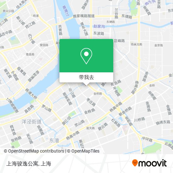 上海骏逸公寓地图