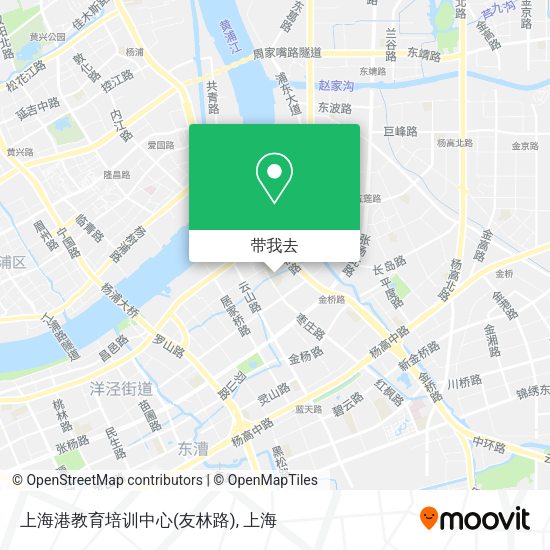 上海港教育培训中心(友林路)地图
