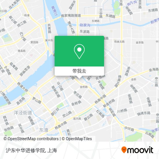 沪东中华进修学院地图