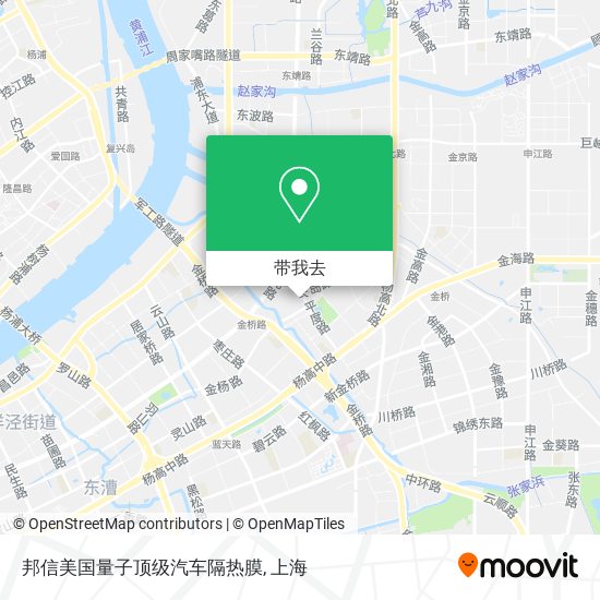 邦信美国量子顶级汽车隔热膜地图