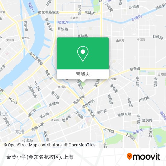 金茂小学(金东名苑校区)地图