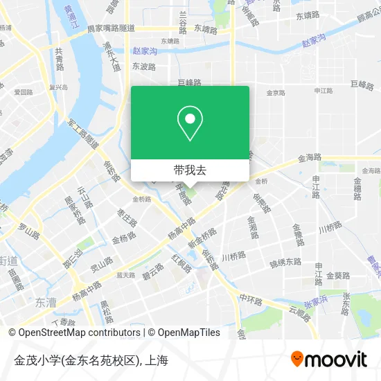 金茂小学(金东名苑校区)地图